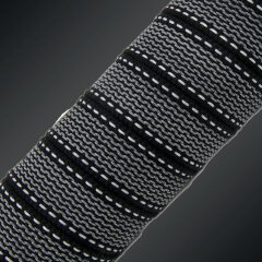 Softgrip Anti-Rutsch Gurtband 20mm schwarz reflektierend