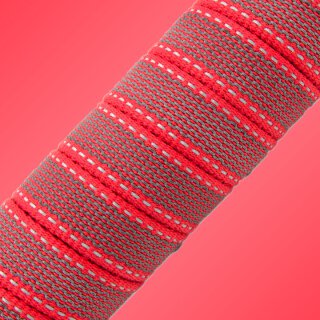 Softgrip Anti-Rutsch Gurtband 20mm rot reflektierend
