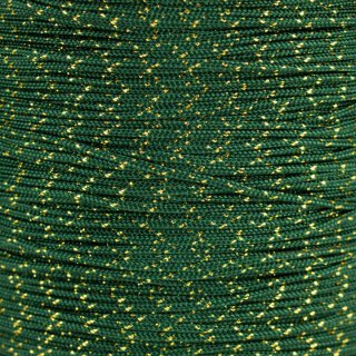 Paracord Typ 1 emerald green gold metal x