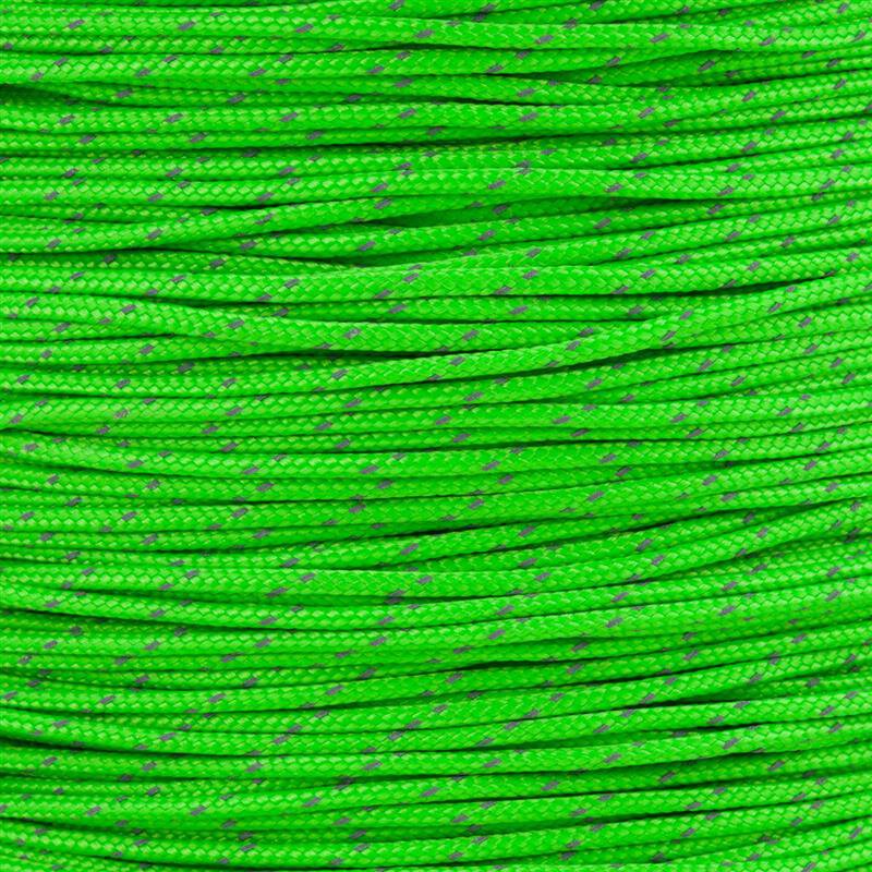 Paracord Typ 1 reflektierend neon green