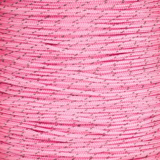 Paracord Typ 1 reflektierend rose pink