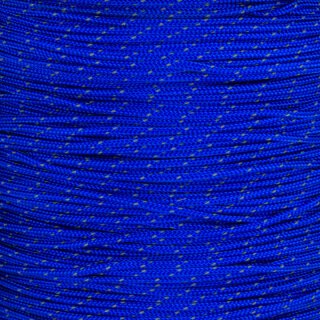 Paracord Typ 1 reflektierend electric blue