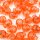 Kordelstopper Kugel gross halbtransparent orange