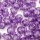 Kordelstopper Kugel gross halbtransparent violet