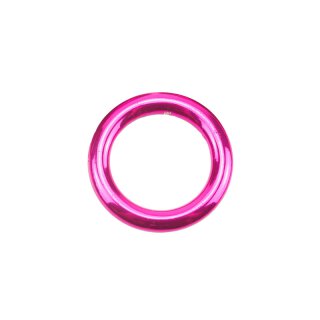 Stahl Rundring candy pink Ø16 mm