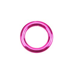 Stahl Rundring candy pink &Oslash;16 mm