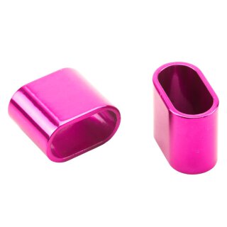 Ferrule candy pink f&uuml;r 10 mm Seile 20 x 20 mm