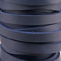 Fettlederriemen endlos dunkelblau 12 mm