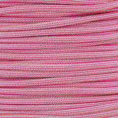 Paracord Typ 3 mint / neon pink stripe
