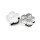Aufschieber Bead "Blume" silbern