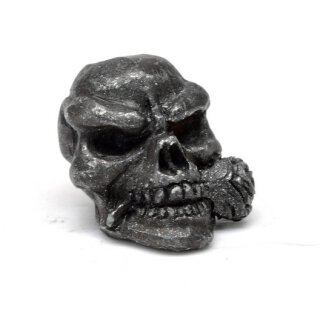 Rose Skull black oxidiert