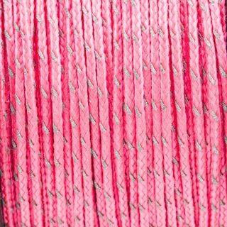 Micro Sport Cord 1.18mm reflektive pink