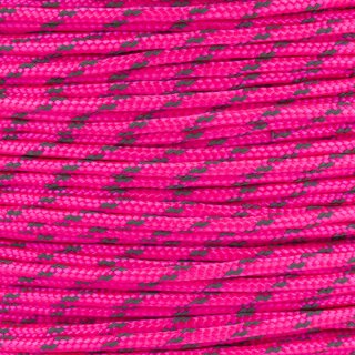 Paracord Typ 2 reflektierend neon pink
