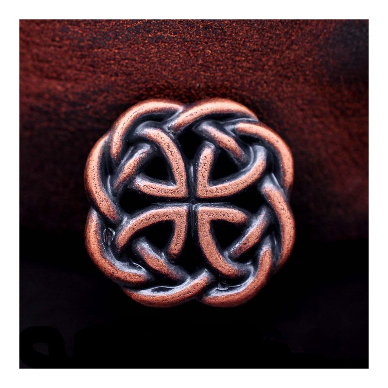 Concho Western Celtic Knot kupfer