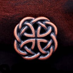 Concho Western Celtic Knot kupfer