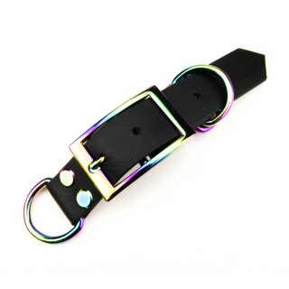 BioThane® Modul 25 mm, Model: lang, Stahl regenbogen...