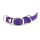BioThane® Modul 13 mm, Model: lang, Stahl silbern - violet