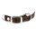 BioThane® Modul 16 mm, Model: lang, Stahl silbern / dark brown
