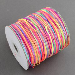 Nano / Micro- Regenbogen Nylon Cord ca. 1mm