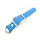 BioThane® Modul 16 mm, Model: kurz, Stahl silbern / light blue