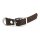 BioThane® Modul 19 mm, Model: kurz, Stahl silbern / dark brown